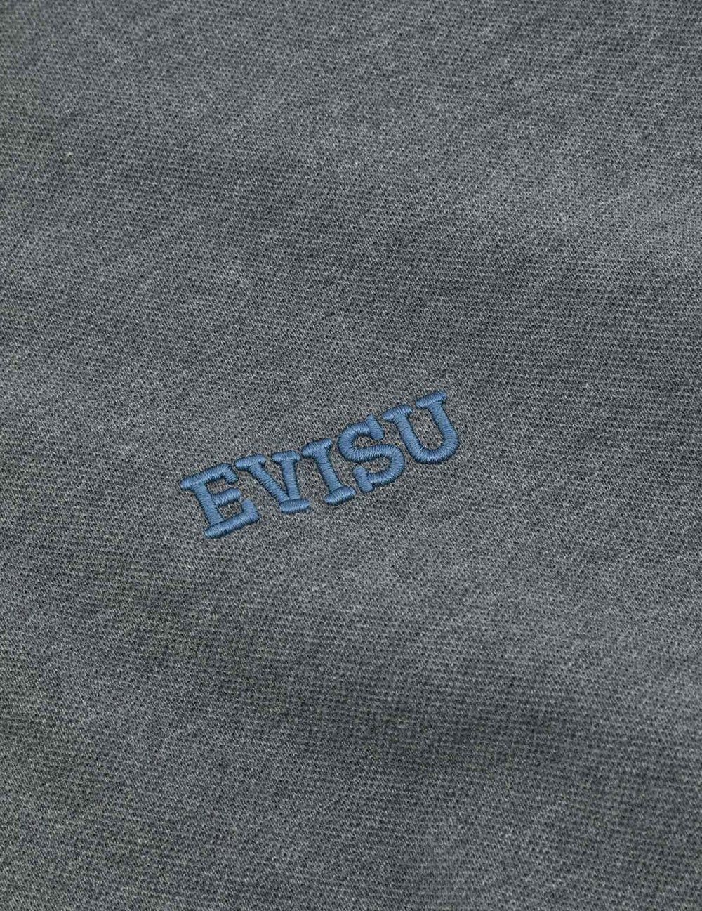 Áo Evisu Seagull Motif Collar Relax Polo 'Grey' 