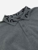  Áo Evisu Seagull Motif Collar Relax Polo 'Grey' 