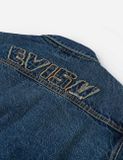  Áo Evisu Seagull Print Denim Jacket 'Indigo' 