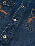  Áo Evisu Seagull Print Denim Jacket 'Indigo' 