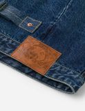  Áo Evisu Seagull Print Denim Jacket 'Indigo' 