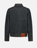  Áo Evisu Seagull Print Jacket 'Indigo' 
