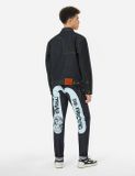  Áo Evisu Seagull Print Jacket 'Indigo' 