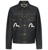  Áo Evisu Seagull Print Jacket 'Indigo' 