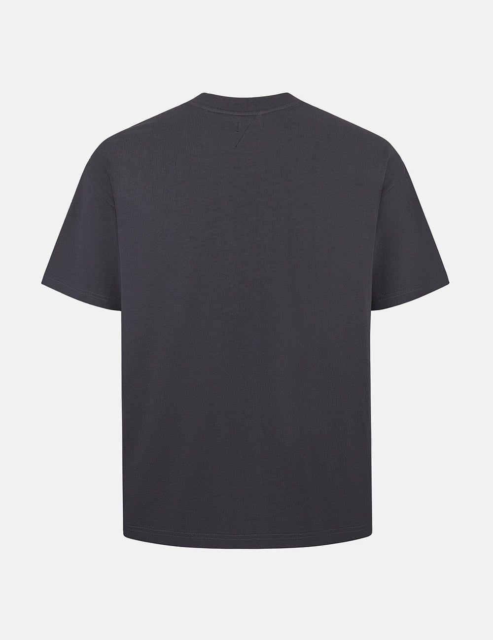  Áo Evisu Seagull Print T-shirt 'Charcoal' 