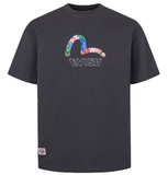  Áo Evisu Seagull Print T-shirt 'Charcoal' 