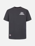  Áo Evisu Slogan Print T-shirt 'Charcoal' 