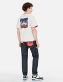  Áo Evisu Slogan Print T-shirt 'White' 
