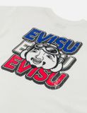  Áo Evisu Slogan Print T-shirt 'White' 