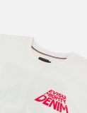 Áo Evisu Slogan Print T-shirt 'White' 