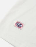  Áo Evisu Slogan Print T-shirt 'White' 