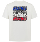  Áo Evisu Slogan Print T-shirt 'White' 