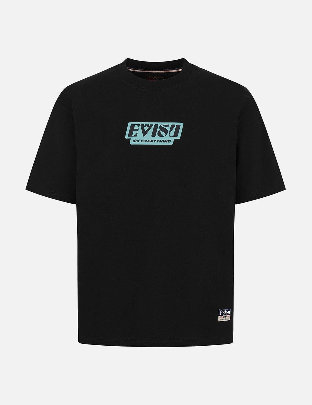  Áo Evisu Slogan Totem Daicock Print T-shirt 'Black' 