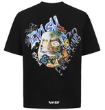  Áo Evisu Sticker Godhead T-shirt 'Black' 