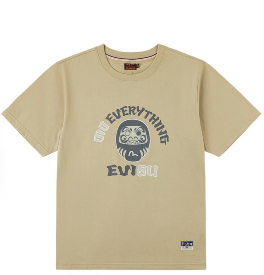  Áo Evisu T-shirt 'Beige' 
