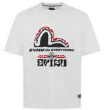  Áo Evisu Totem Seagull and Logo T-shirt 'White' 