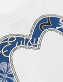  Áo Evisu Twisted Rope Daicock Anchor Print 'White' 