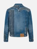  Áo Evisu Two-tone Daicock Jacket 'Indigo' 