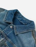  Áo Evisu Two-tone Daicock Jacket 'Indigo' 