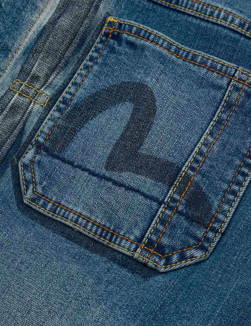  Áo Evisu Two-tone Daicock Jacket 'Indigo' 