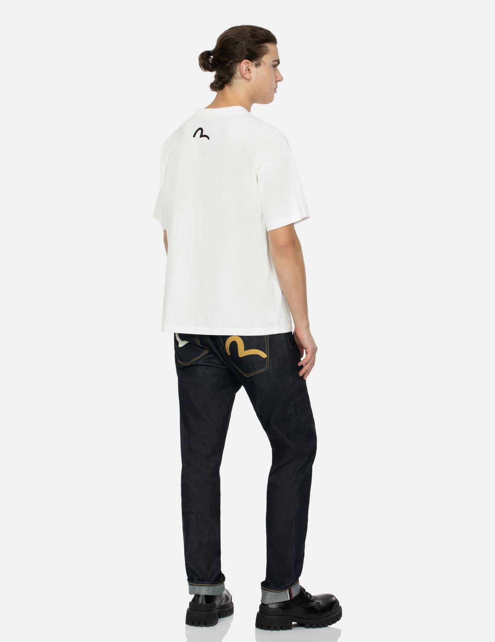  Áo Evisu Vintage Image T-shirt 'White' 