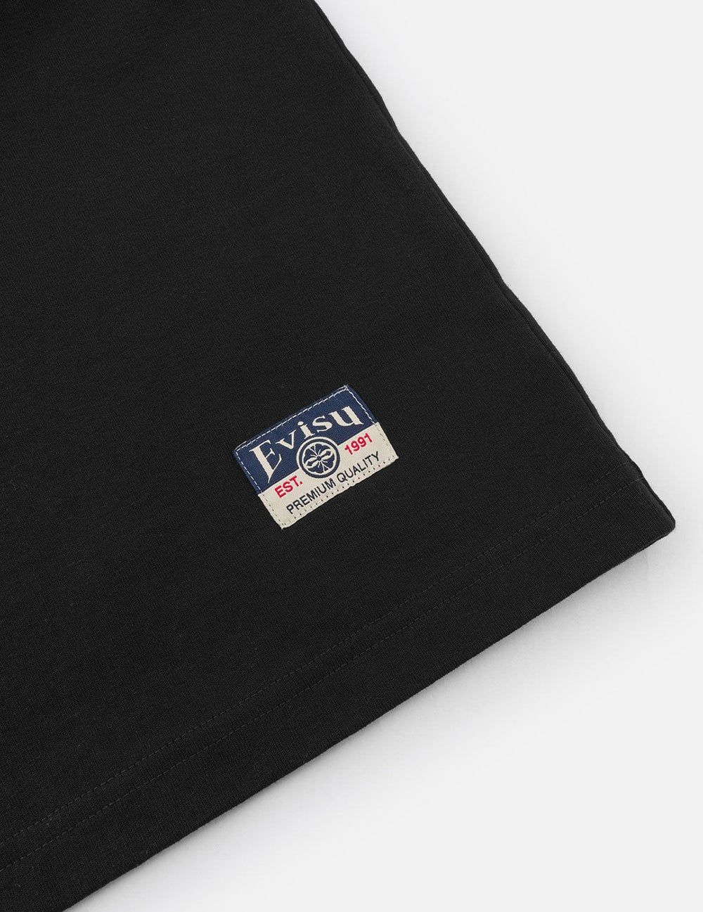 Áo Evisu Weathered Seagull Daicock T-shirt 'Black' 