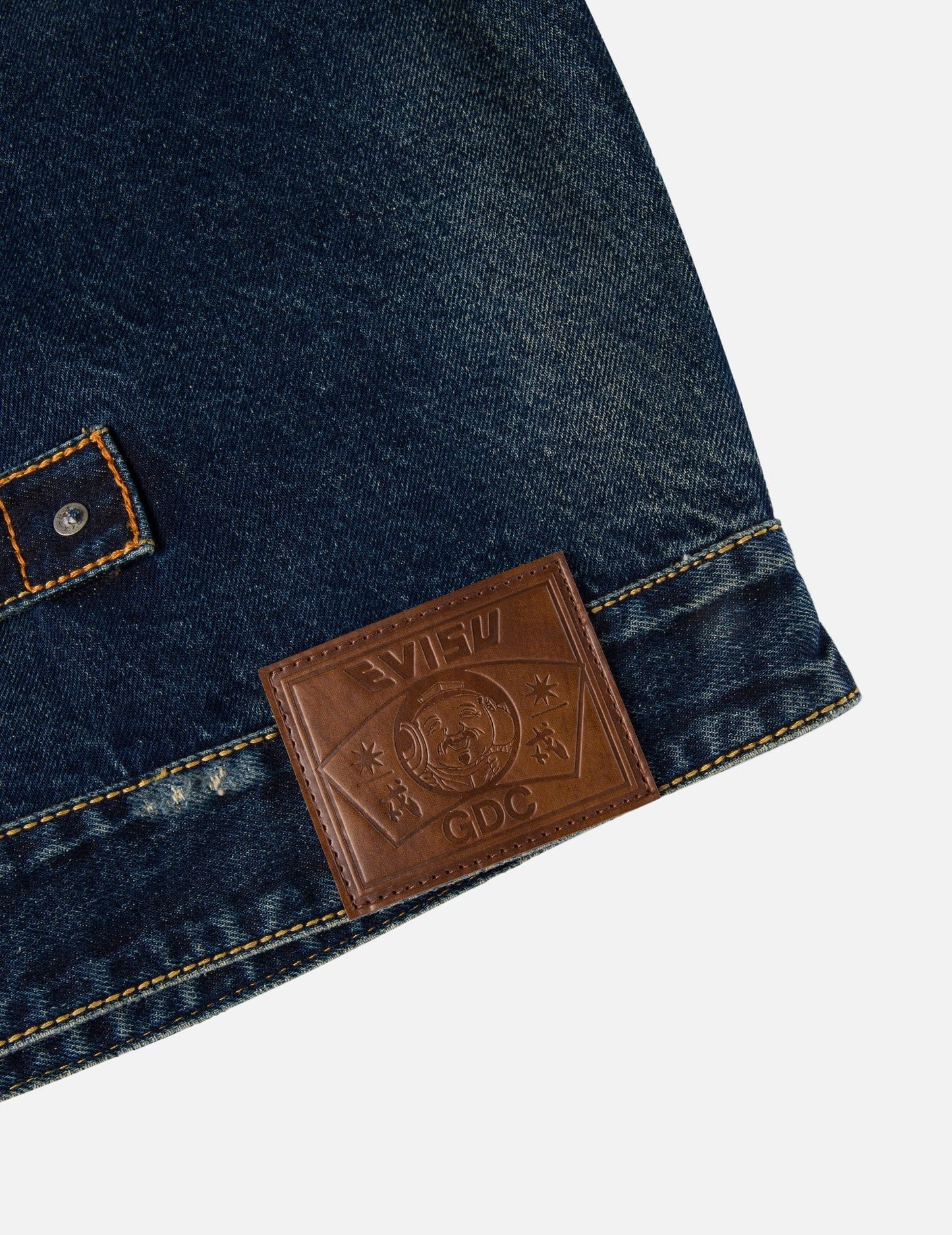  Áo Evisu x GDC Denim Jacket 'Indigo' 