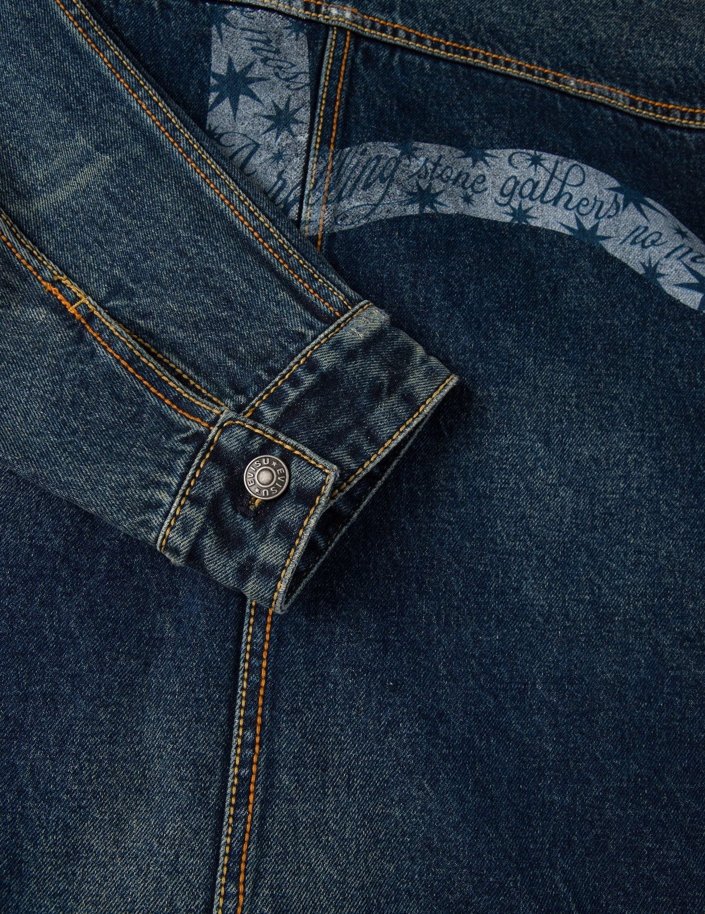  Áo Evisu x GDC Denim Jacket 'Indigo' 