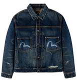  Áo Evisu x GDC Denim Jacket 'Indigo' 