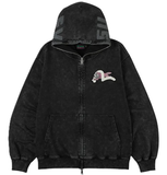  Áo Evisu x Icecream Seagull Zip-Up Hoodie 'Black' 