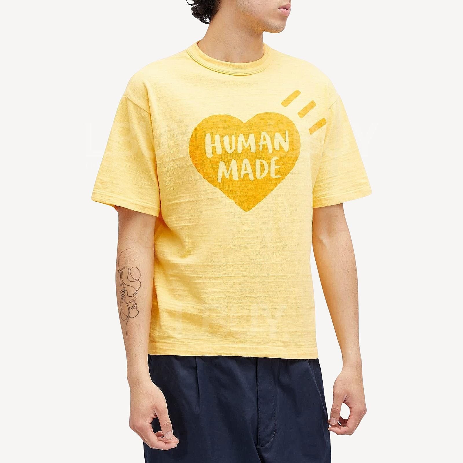  Áo Human Made Color T-shirt 'Yellow' 