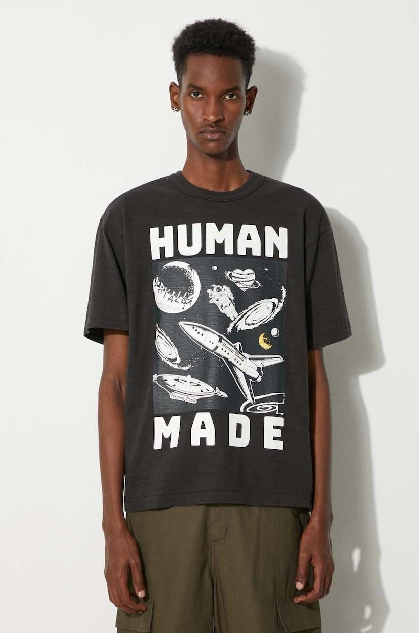  Áo Human Made Graphic T-Shirt 'Black' 