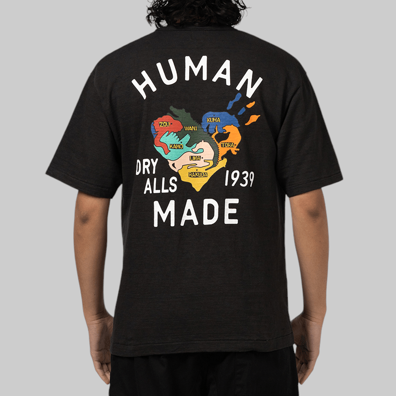  Áo Human Made Graphic T-Shirt 'Black' 