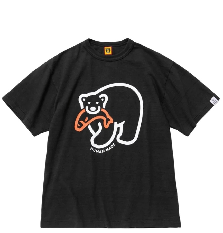  Áo Human Made Graphic Tee 'Black' 