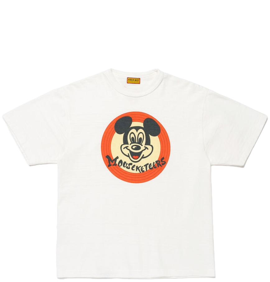  Áo Human Made Mickey Mouse Club Graphic T-Shirt 'White' 