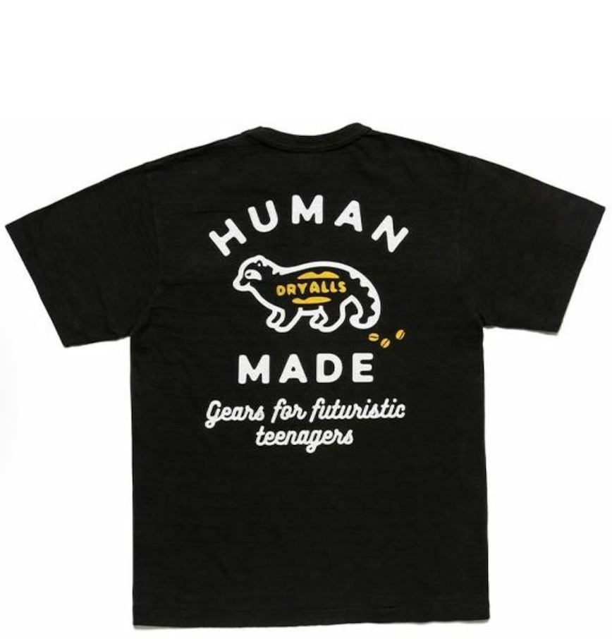  Áo Human Made Pocket T-shirt 'Black' 