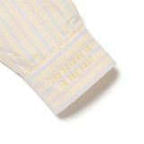  Áo Human Made Stripe Ox B.D Shirt 'Yellow' 