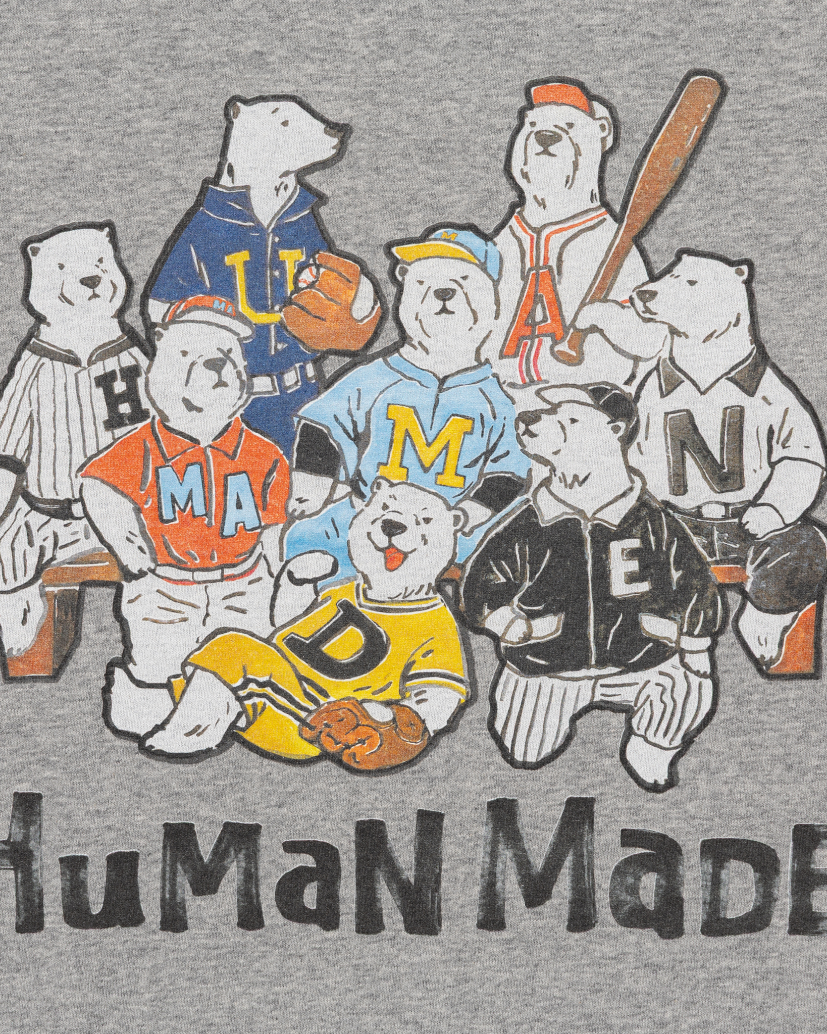  Áo Human Made x Billionaire Boys Club T-Shirt 'Grey' 