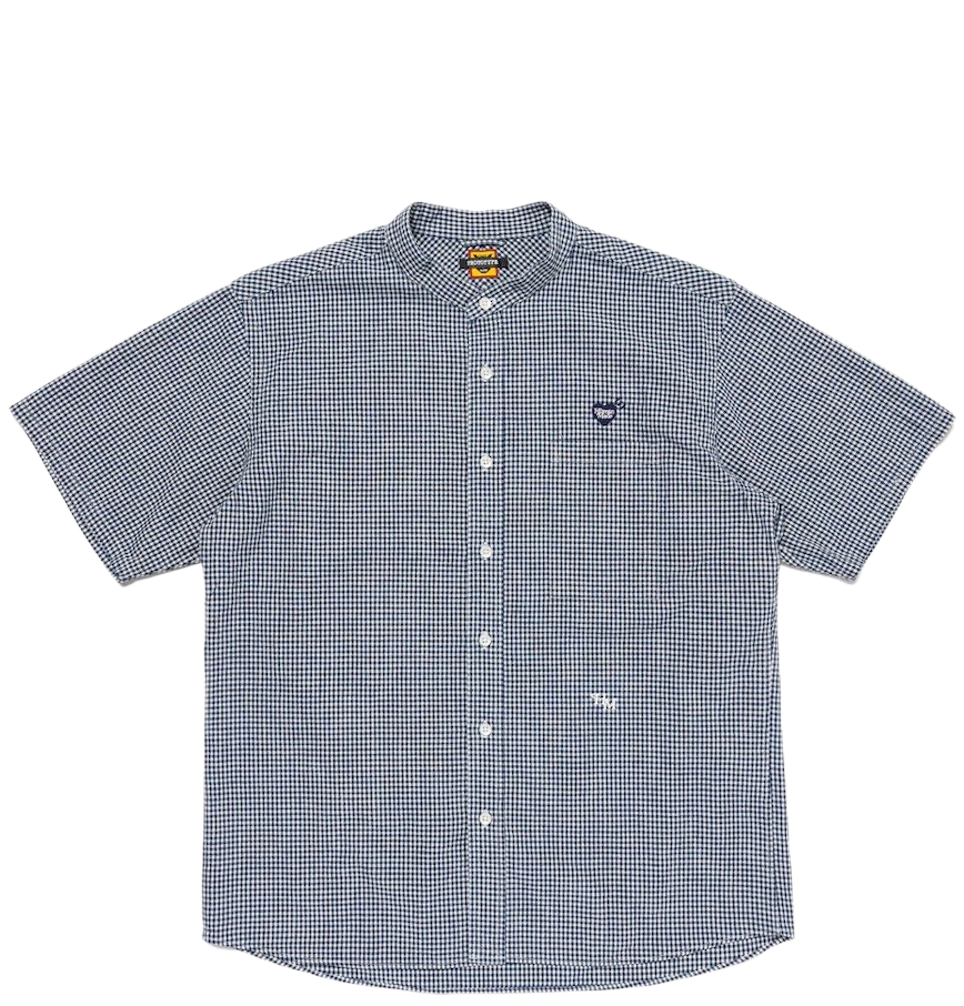  Áo Human Made x Verdy Stand Collar S/S Shirt 'Grey' 