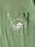  Áo Kapital 20/- Jersey Crew Neck T-shirt 'Green' 