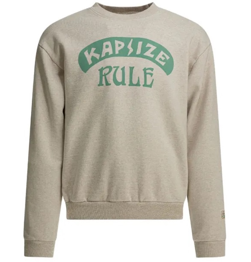  Áo Kapital Crew-Neck Sweatshirt 'Beige' 