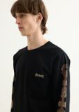  Áo Kapital Dense Jersey Crew Long Sleeve 'Black' 
