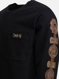  Áo Kapital Dense Jersey Crew Long Sleeve 'Black' 