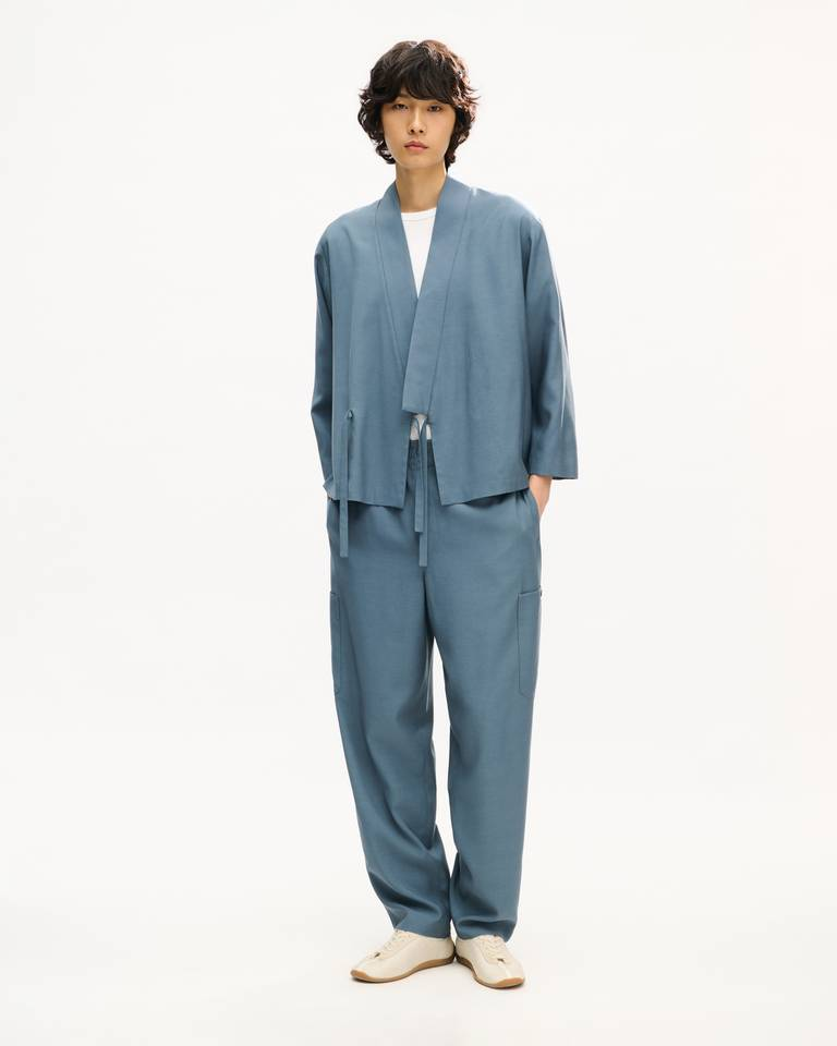  Áo Kenzo Kimono Jacket 'Anthracite' 