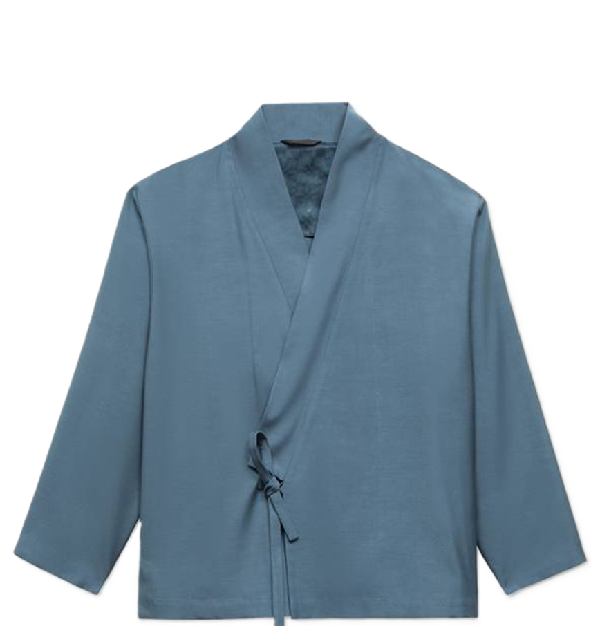  Áo Kenzo Kimono Jacket 'Anthracite' 