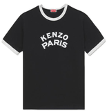  Áo Kenzo Paris Emblem Slim T-shirt 'Black' 