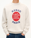  Áo Kenzo Paris Emblem Sweatshirt 'Pale Gray' 