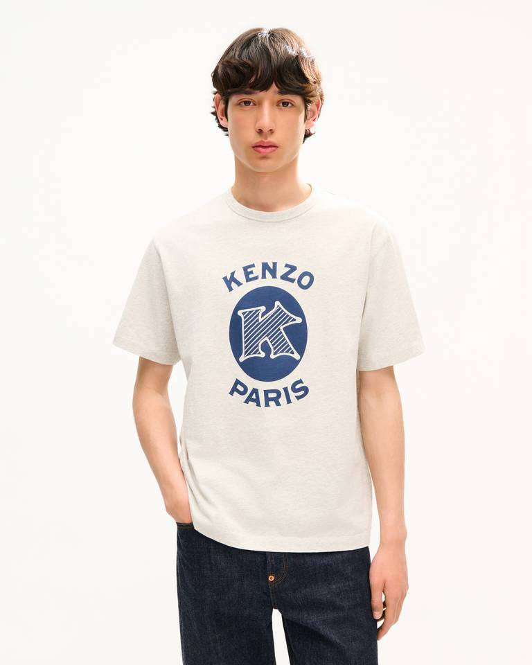  Áo Kenzo Paris Emblem T-shirt 'Pale Gray' 