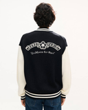  Áo Kenzo Paris Emblem Varsity Cardigan 'Black' 