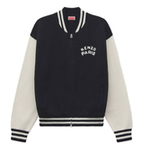  Áo Kenzo Paris Emblem Varsity Cardigan 'Black' 